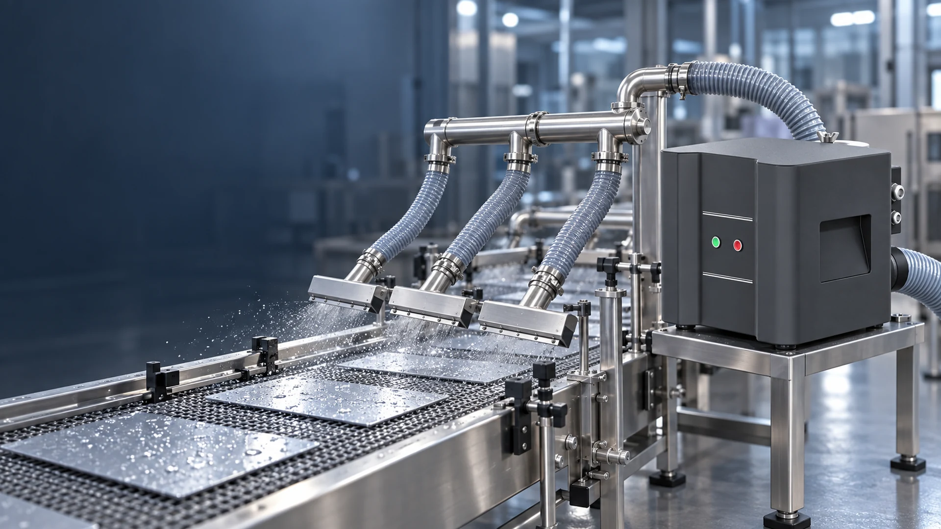 Air-Knife Drying: Matching Air Supply to Nozzle Layout