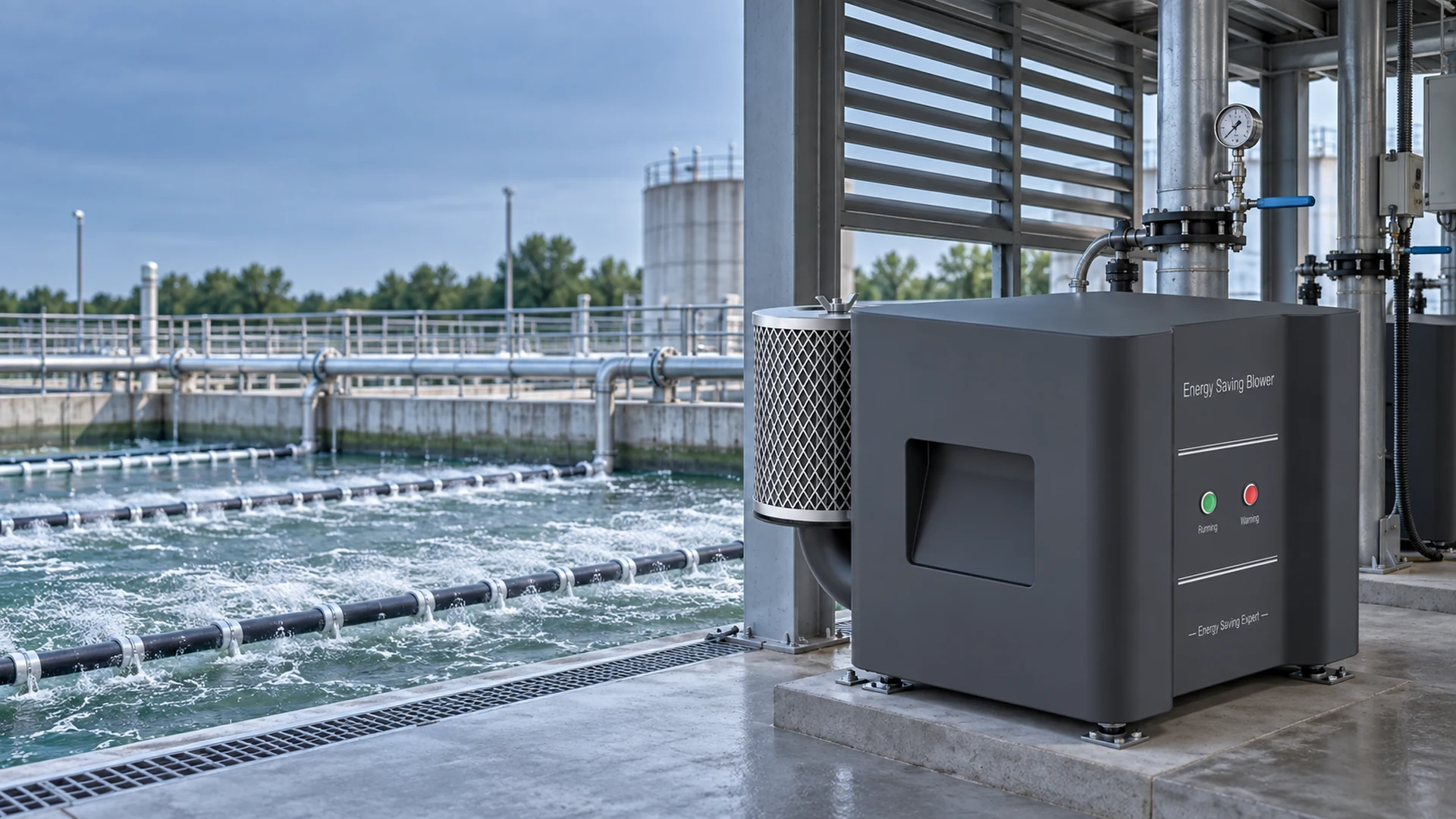 Blower Selection Considerations for Wastewater Aeration