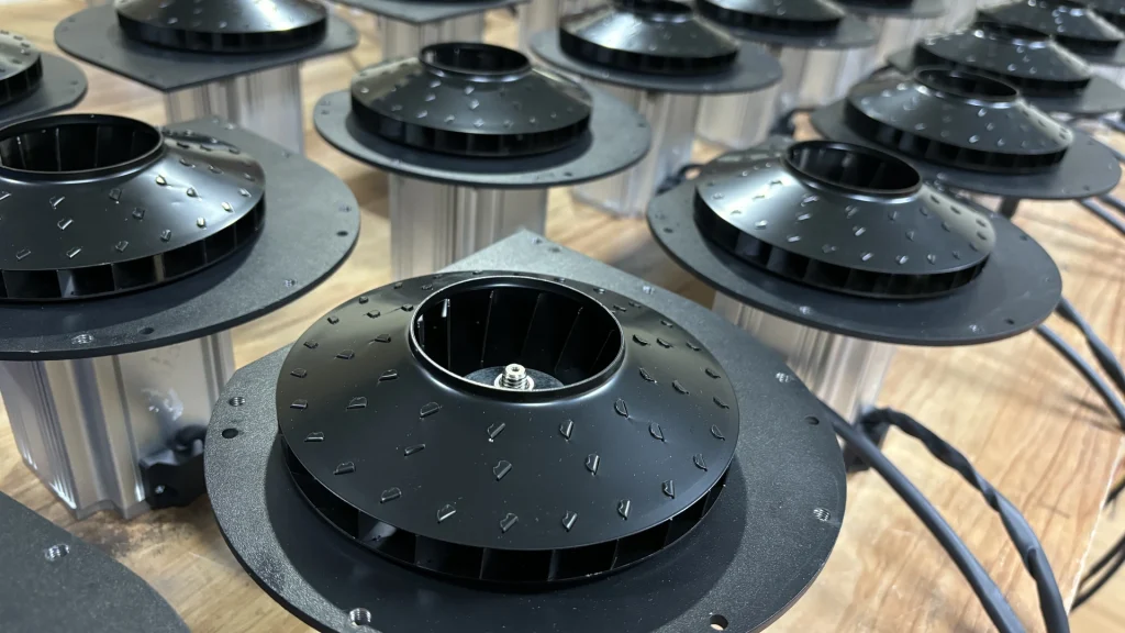Energy Saving Blower for CNC Cleaning and Chip Removal
