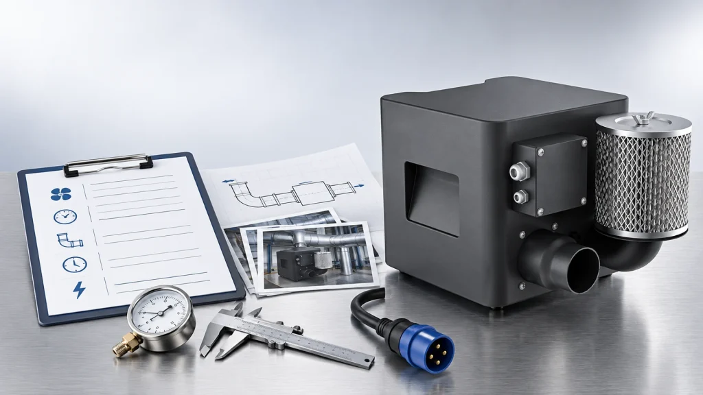 What Information Should You Send for a Blower Recommendation?