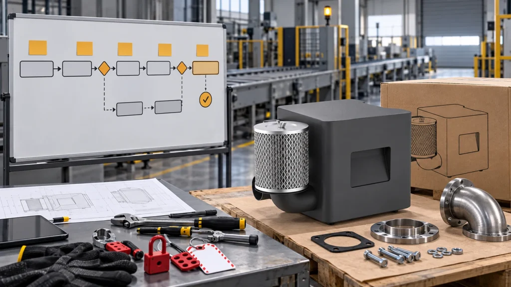How to Plan a Blower Retrofit Around Production Downtime