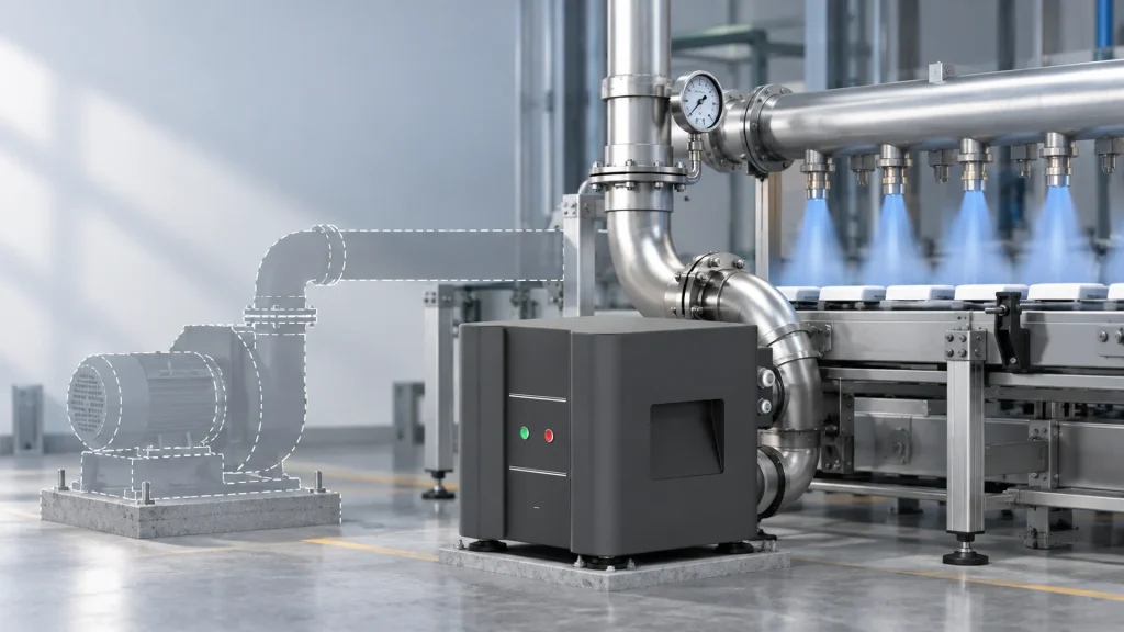 Retrofitting a Blower Without Changing the Process Air Requirement